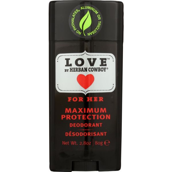 HERBAN COWBOY: Love Deodorant, 2.8 oz