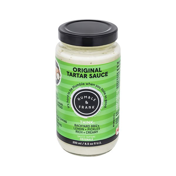 HUMBLE AND FRANK FOODS: Original Tartar Sauce, 8.8 oz