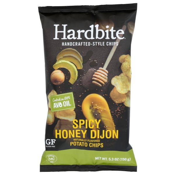 HARDBITE: Spicy Honey Dijon Potato Chips, 5.3 oz
