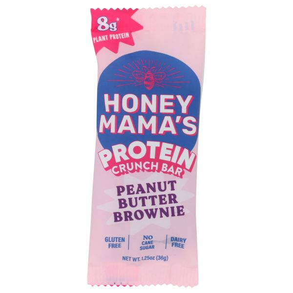 HONEY MAMAS: Peanut Butter Brownie Bar, 1.25 oz