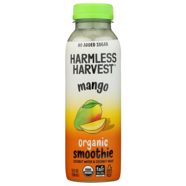 HARMLESS HARVEST: Organic Mango Coconut Smoothie, 10 fo