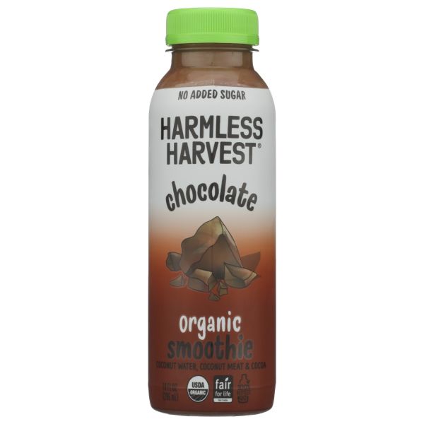 HARMLESS HARVEST: Organic Chocolate Coconut Smoothie, 10 fo