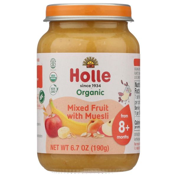 HOLLE: Mixed Fruit Muesli, 6.7 oz