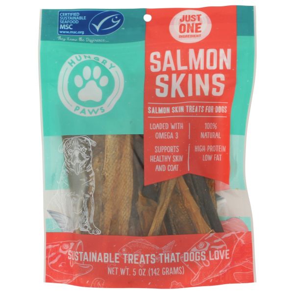 HUNGRY PAWS: Salmon Skin for Dogs, 5 oz