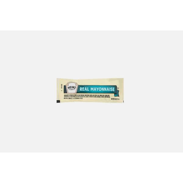 HEINZ: Real Mayonnaise Single Serve 200 Count, 12 gm