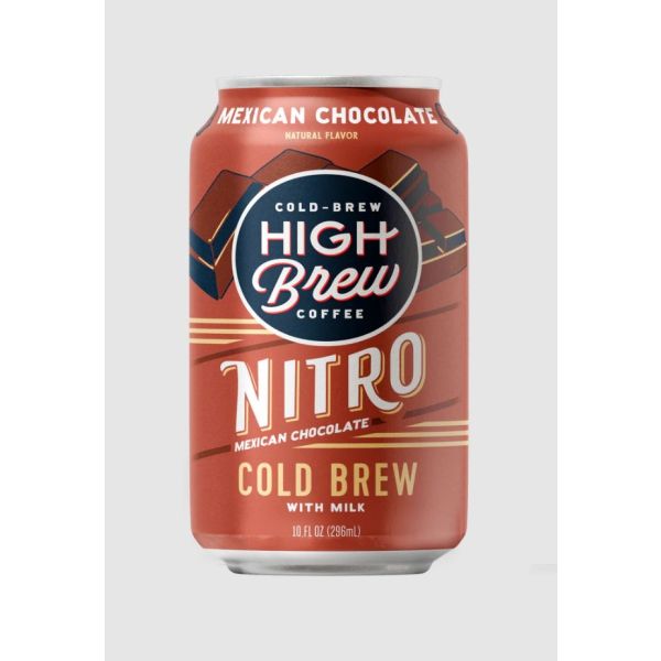 HIGH BREW: Nitro Mexican Chocolate Cold Brew Coffee, 10 fo