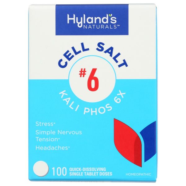 HYLAND: Cell Salt Number 6 Kali Phos 6x, 100 tb