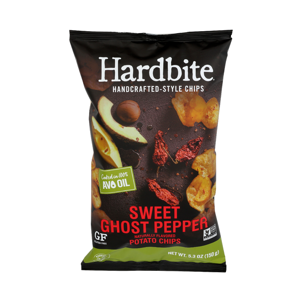 HARDBITE: Sweet Ghost Pepper Potato Chips, 5.3 oz