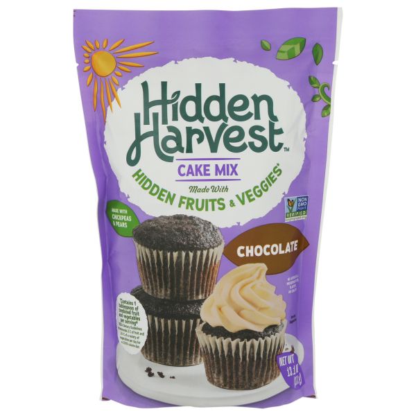 HIDDEN HARVEST: Chocolate Cake Mix, 13.1 oz