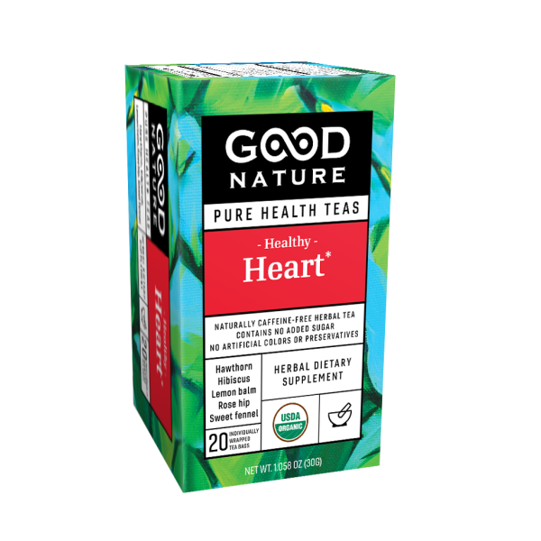 GOOD NATURE: Organic Healthy Heart Tea, 30 gr