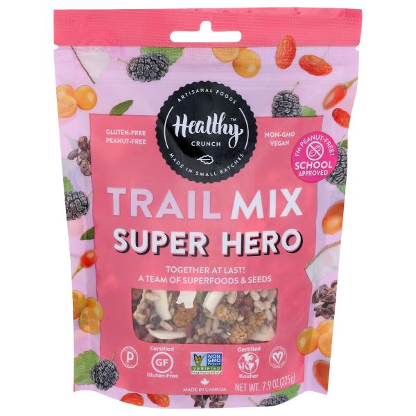 HEALTHY CRUNCH: Super Hero Trail Mix, 7.9 oz