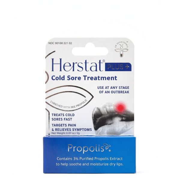 HERSTAT: Plus Cold Sore Treatment, 0.7 oz