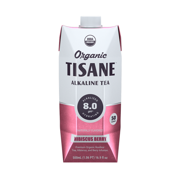 TISANE TEA: Tea Hibiscus Berry, 16.9 fo