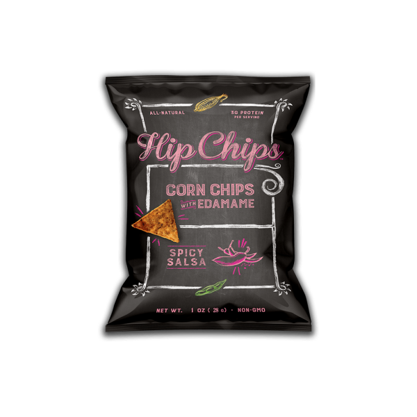 HIP CHIPS: Chips Spicy Salsa, 1 oz