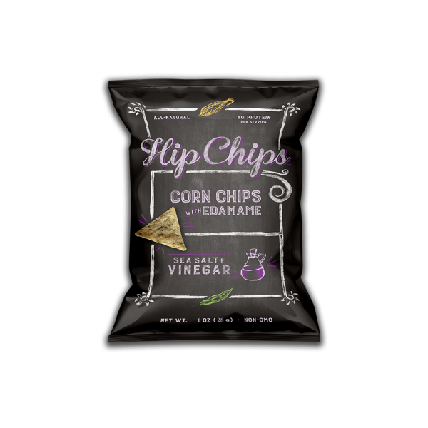 HIP CHIPS: Chips Sea Salt Vinegar, 1 oz
