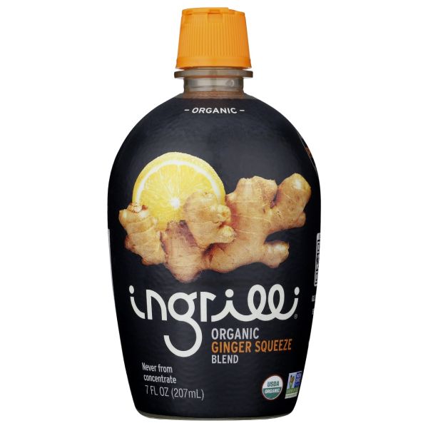 INGRILLI: Organic Ginger Squeeze Blend, 7 fo