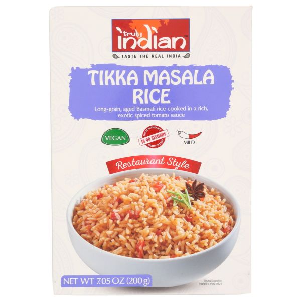TRULY INDIAN: Tikka Masala Rice, 7.05 oz