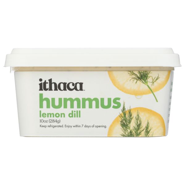 ITHACA COLD CRAFTED: Fresh Lemon Dill Hummus, 10 oz