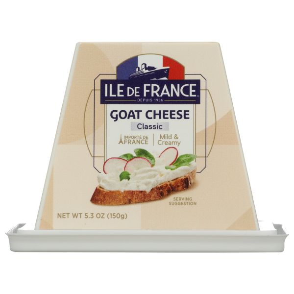 ILE DE FRANCE: Classic Goat Cheese, 5.3 oz