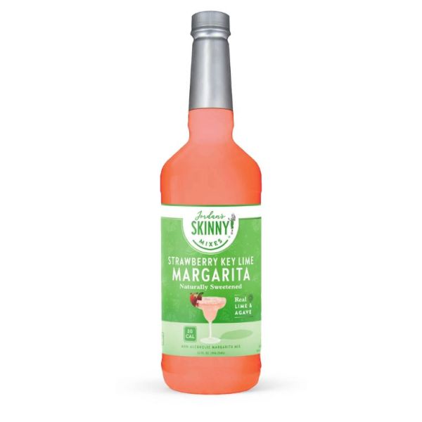 SKINNY SYRUPS: Natural Strawberry Key Lime Margarita, 32 fo