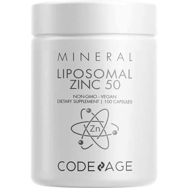 CODEAGE: Liposomal Zinc 50, 100 cp