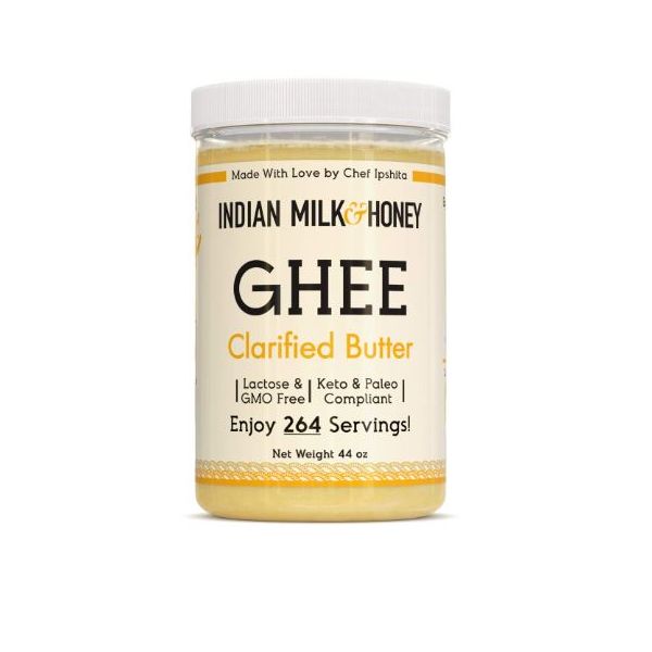 INDIAN MILK & HONEY: Original Ghee Clarified Butter, 44 oz