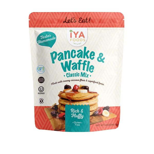 IYA FOODS: Pancake Waffle Classic Mix, 12 oz