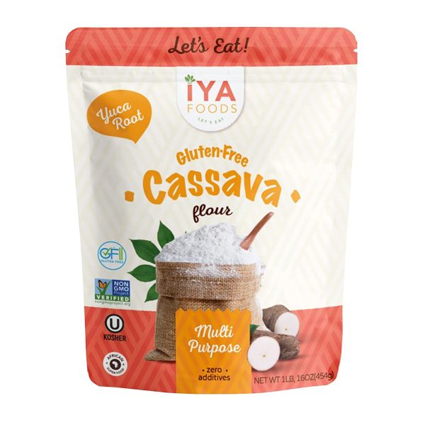 IYA FOODS: Gluten Free Cassava Flour, 1 lb