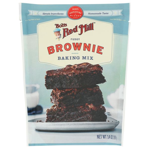 BOBS RED MILL: Fudgy Brownie Mix, 14 oz