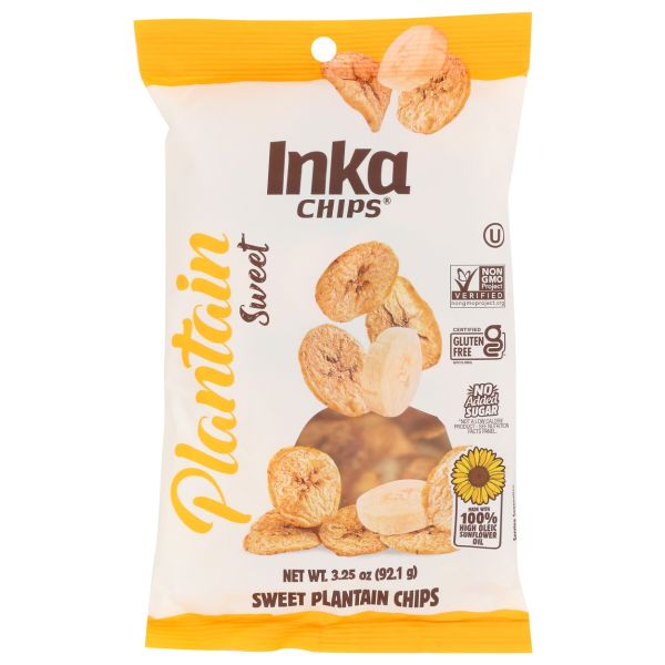 INKA: Sweet Plantain Chips, 3.25 oz
