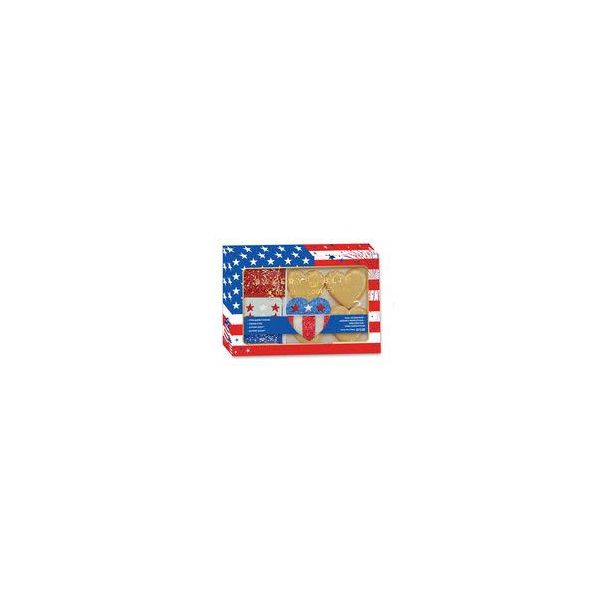 BAKERY BLING: Cookie Kit Flag, 16.04 oz