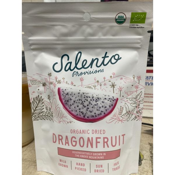 SOLENTO PROVISIONS: Organic Dried Dragonfruit, 3.5 oz