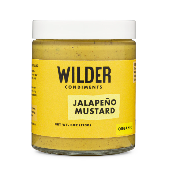 WILDER: Jalapeno Mustard, 6 oz