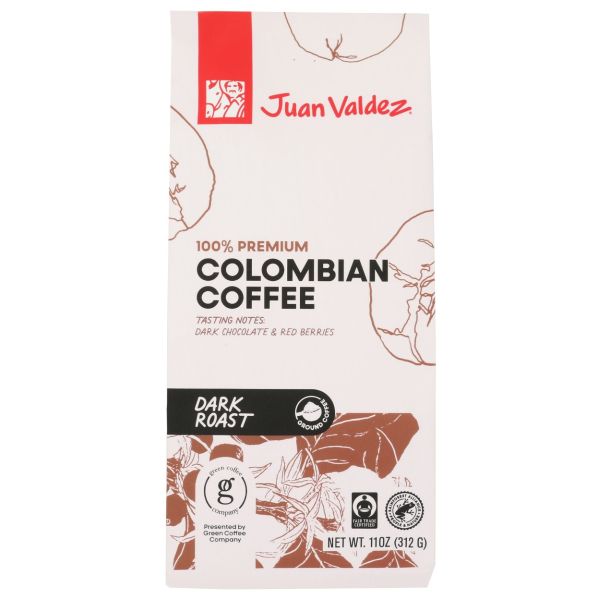 JUAN VALDEZ COFFEE: Dark Roast Ground Coffee, 11 oz