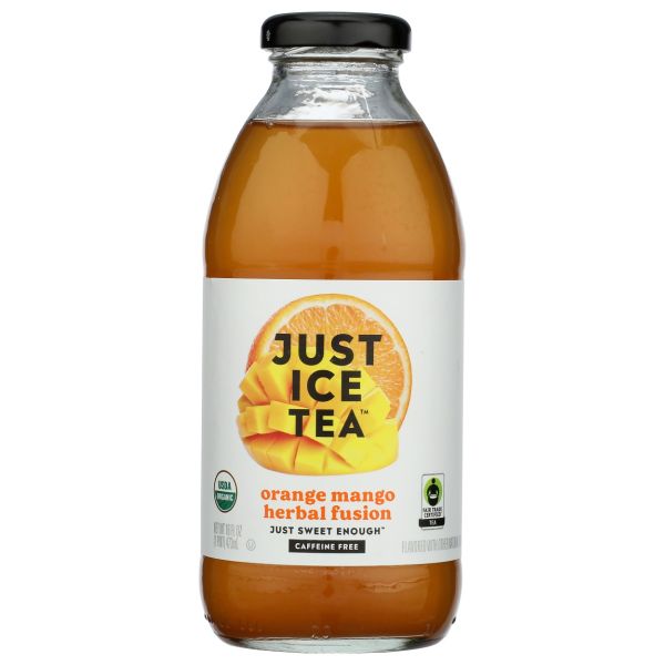 JUST ICE TEA: Orange Mango Herbal Fusion, 16 fo