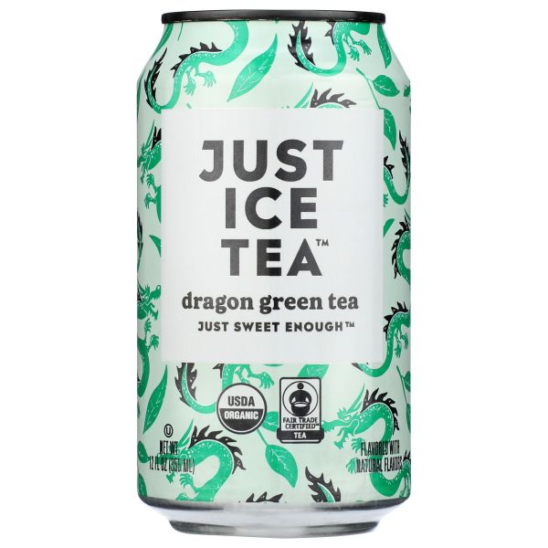 JUST ICE TEA: Dragon Green Tea, 12 fo