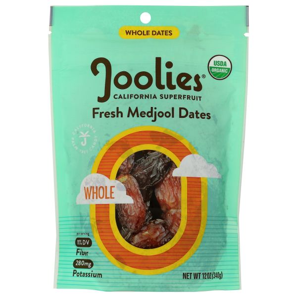 JOOLIES: Fresh Whole Medjool Dates, 12 oz