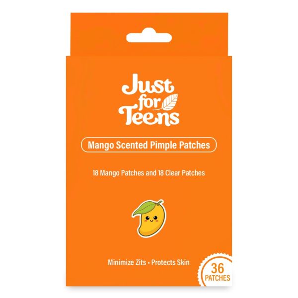 JUST FOR TEENS: Mango Scented Pimple Patches, 36 ea