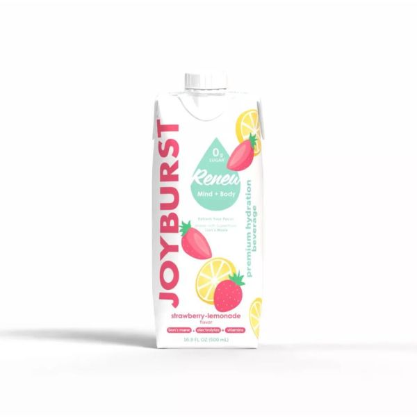 JOYBURST: Hydration Strawberry Lemonade Flavoured Water, 16.9 fo