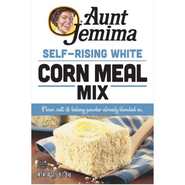AUNT JEMIMA: Self Rising White Corn Meal Mix, 5 lb