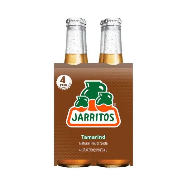 JARRITOS: Tamarind Soda 4 Count, 12.5 oz