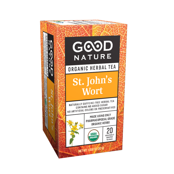 GOOD NATURE: Organic St Johns Wort Tea, 30 gm