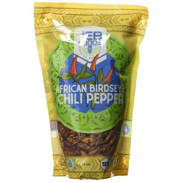 JEB FOODS: African Birdseye Chili Red Pepper, 8 oz