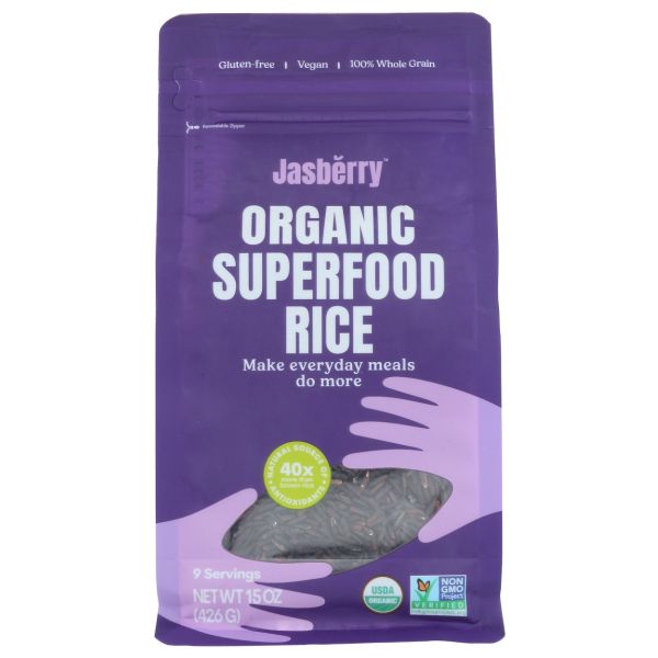 JASBERRY: Organic Superfood Rice, 15 oz