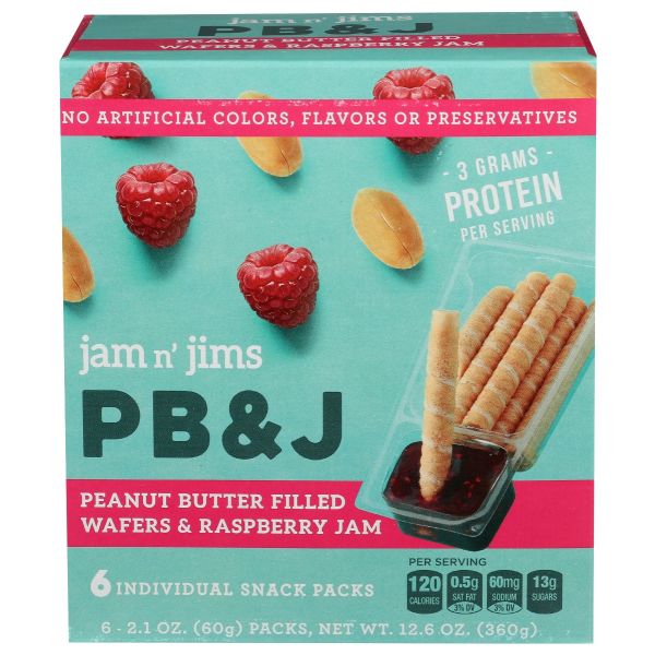 JAM N JIMS: Pb And J, 12.6 oz