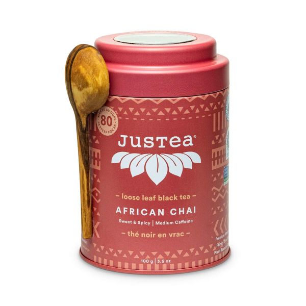 JUSTEA: African Chai Loose Tea, 3.5 oz