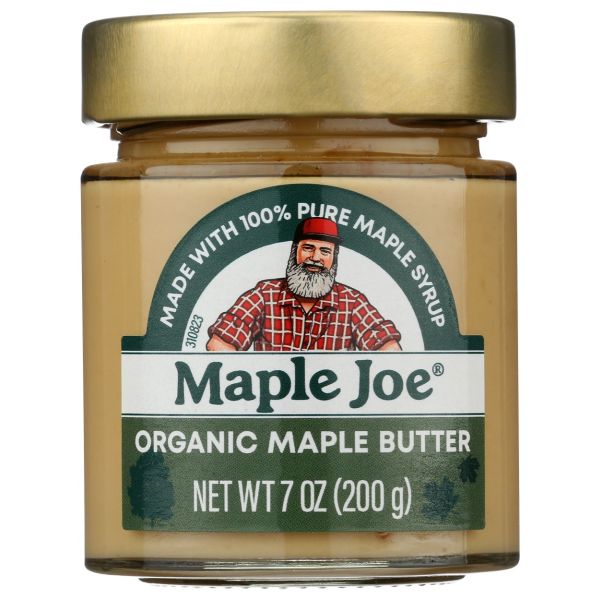 MAPLE JOE: Organic Maple Butter, 7 oz
