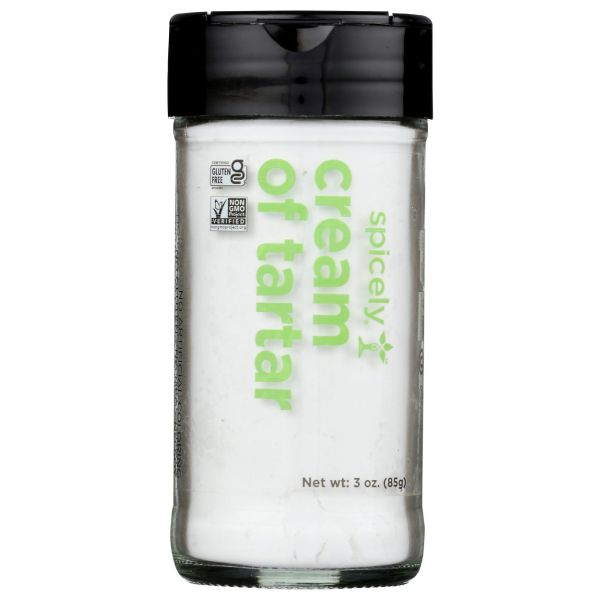 SPICELY ORGANICS: Cream Of Tartar Jar, 3 oz