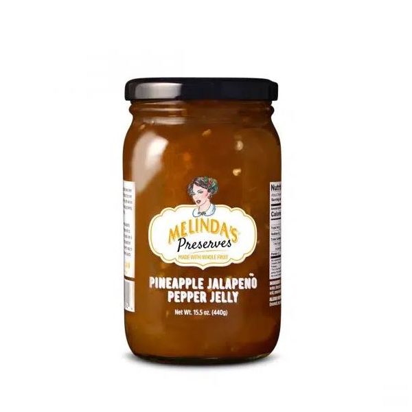 MELINDAS: Preserves Pineapple Jalapeno Pepper Jelly, 15.5 oz