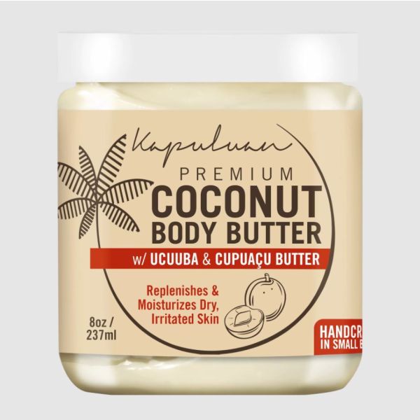 KAPULUAN: Ucuuba Cupuacu Coconut Body Butter, 8 oz